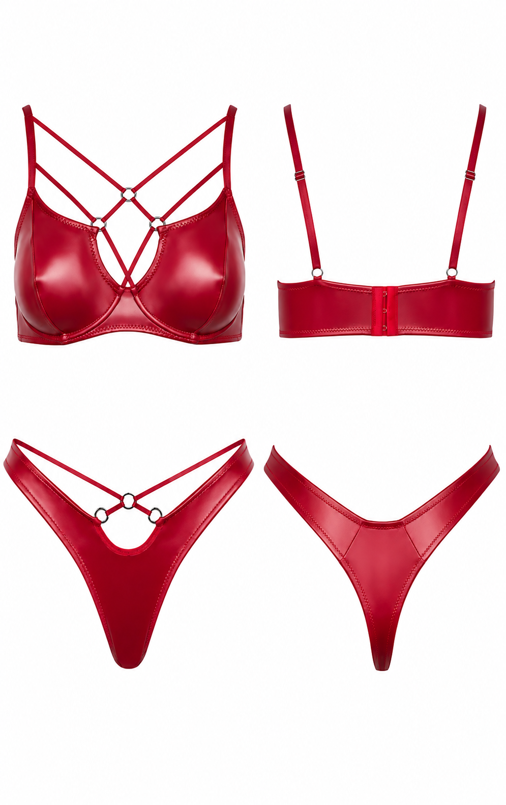 ARTIFACT XOIOX VALORE No. XVII Leather Harness Bra