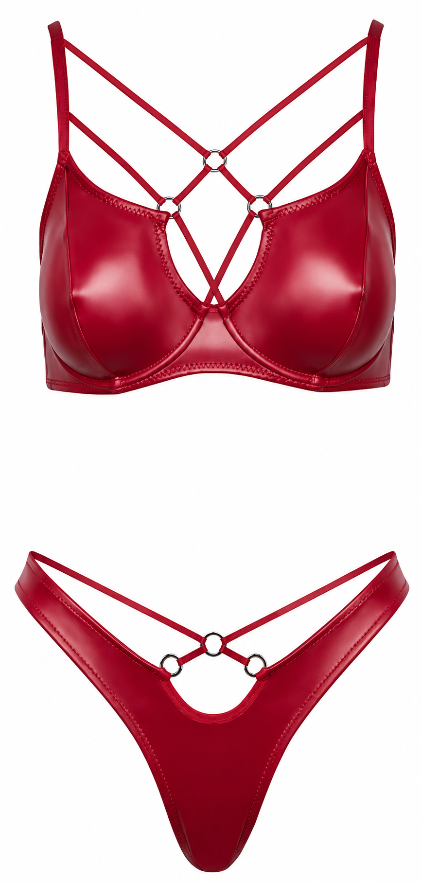ARTIFACT XOIOX VALORE No. XVII Leather Harness Bra